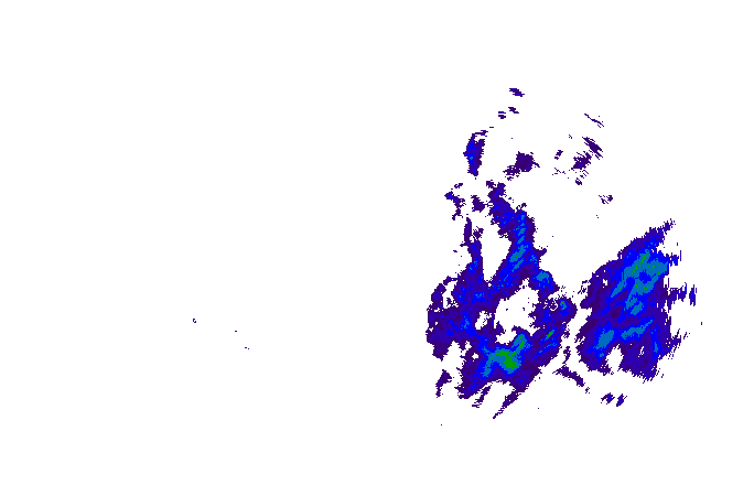 Meteoradar - aktuální srážky 2025-11-23 09:15:00
