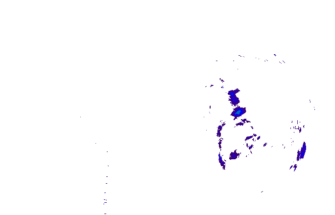 Meteoradar - aktuální srážky 2025-11-23 11:00:00