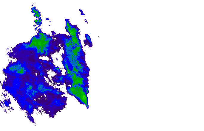 Meteoradar - aktuální srážky 2025-11-24 00:45:00