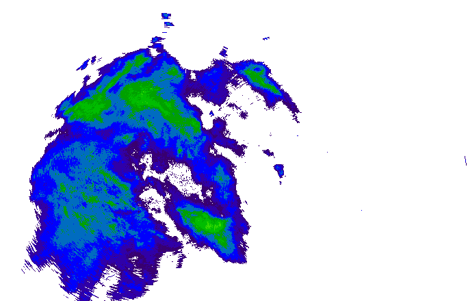 Meteoradar - aktuální srážky 2025-11-24 02:45:00