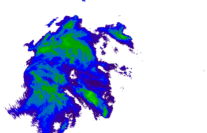 Meteoradar - aktuální srážky 2025-11-24 03:15:00