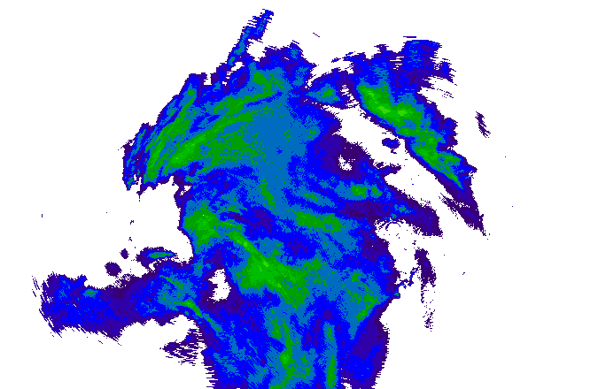 Meteoradar - aktuální srážky 2025-11-24 05:00:00