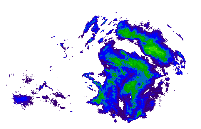 Meteoradar - aktuální srážky 2025-11-24 07:15:00