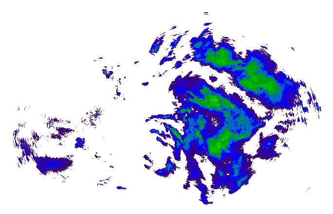 Meteoradar - aktuální srážky 2025-11-24 07:45:00