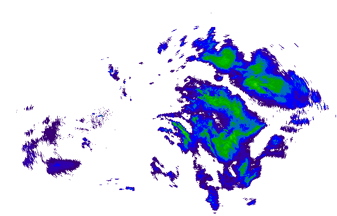 Meteoradar - aktuální srážky 2025-11-24 08:00:00