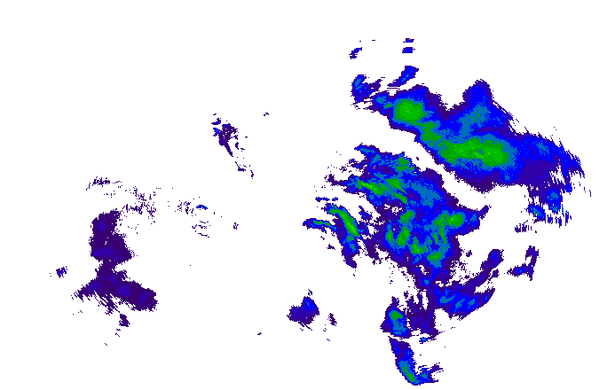 Meteoradar - aktuální srážky 2025-11-24 08:30:00