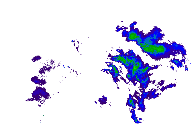 Meteoradar - aktuální srážky 2025-11-24 08:45:00