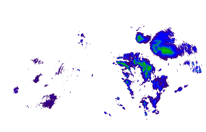 Meteoradar - aktuální srážky 2025-11-24 09:15:00