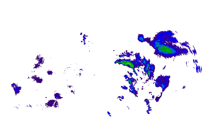 Meteoradar - aktuální srážky 2025-11-24 09:30:00