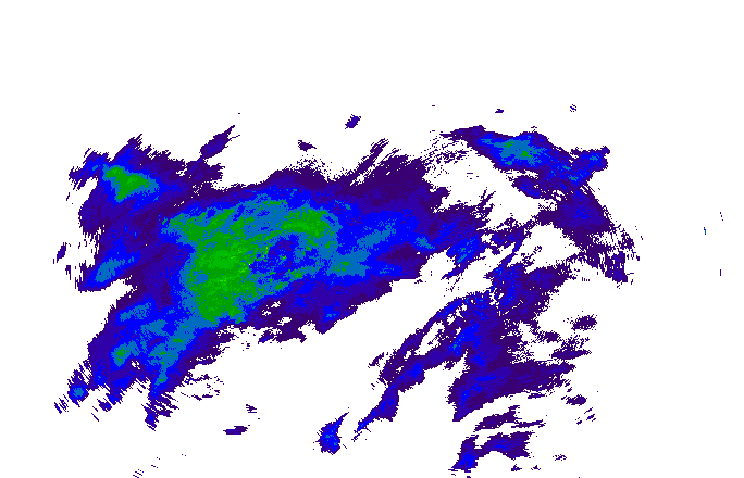 Meteoradar - aktuální srážky 2025-11-24 15:15:00