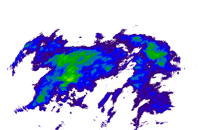 Meteoradar - aktuální srážky 2025-11-24 16:00:00