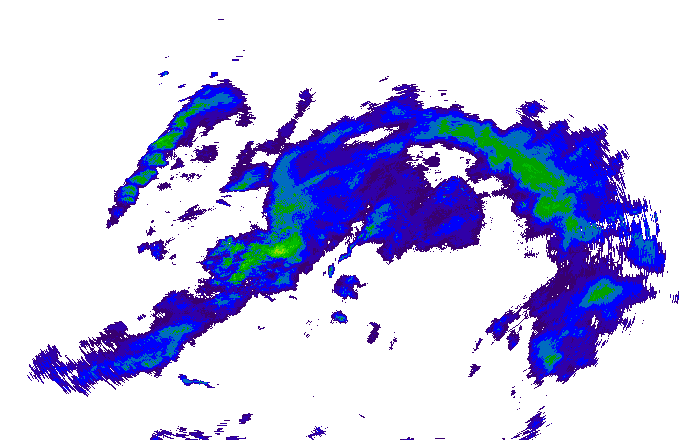 Meteoradar - aktuální srážky 2025-11-24 17:45:00