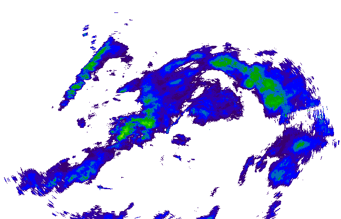 Meteoradar - aktuální srážky 2025-11-24 18:00:00