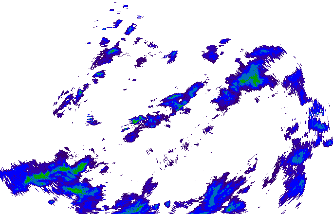 Meteoradar - aktuální srážky 2025-11-24 19:00:00