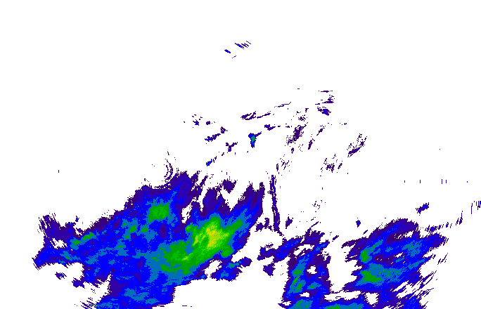 Meteoradar - aktuální srážky 2025-11-24 22:15:00