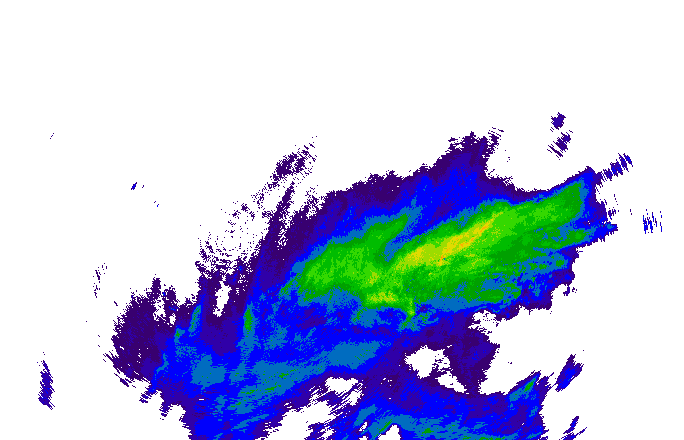 Meteoradar - aktuální srážky 2025-11-25 02:45:00