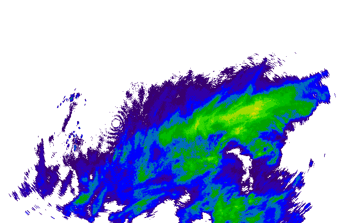 Meteoradar - aktuální srážky 2025-11-25 03:45:00