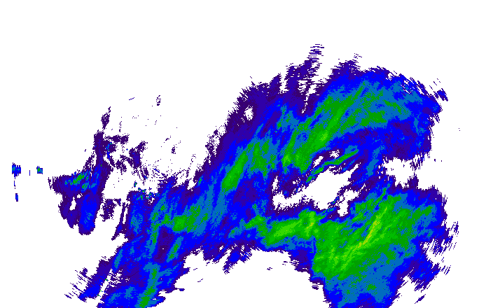 Meteoradar - aktuální srážky 2025-11-25 05:45:00