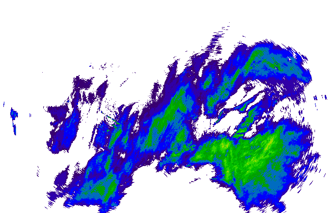 Meteoradar - aktuální srážky 2025-11-25 06:15:00