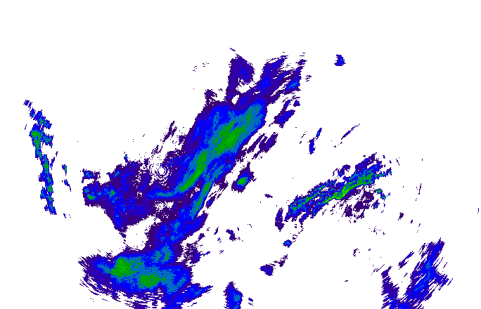 Meteoradar - aktuální srážky 2025-11-25 09:45:00