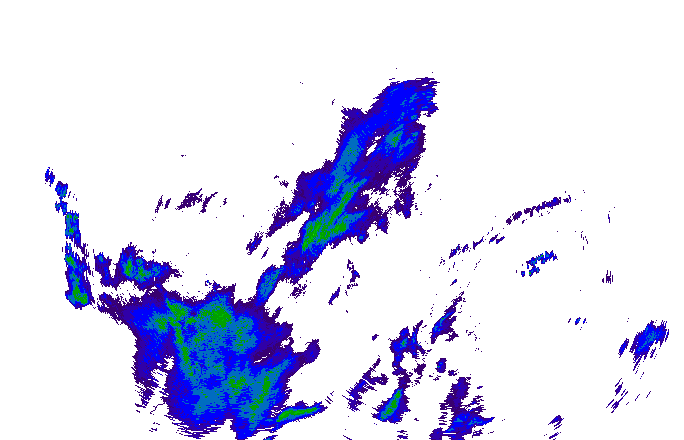 Meteoradar - aktuální srážky 2025-11-25 11:00:00