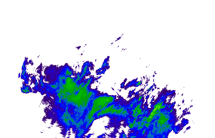 Meteoradar - aktuální srážky 2025-11-25 12:45:00