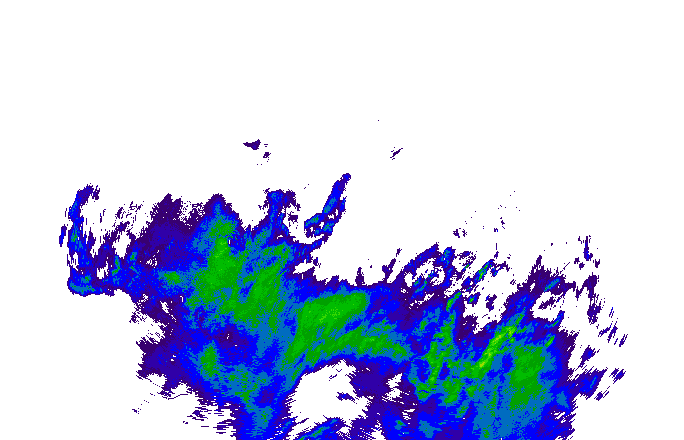 Meteoradar - aktuální srážky 2025-11-25 13:00:00