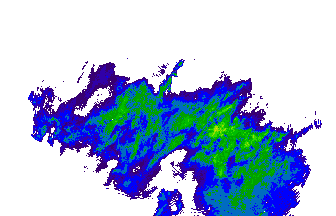 Meteoradar - aktuální srážky 2025-11-25 14:15:00