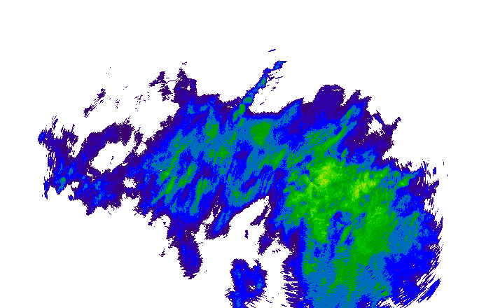 Meteoradar - aktuální srážky 2025-11-25 14:45:00