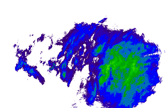 Meteoradar - aktuální srážky 2025-11-25 16:00:00