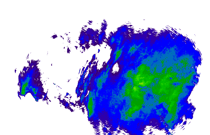 Meteoradar - aktuální srážky 2025-11-25 17:45:00