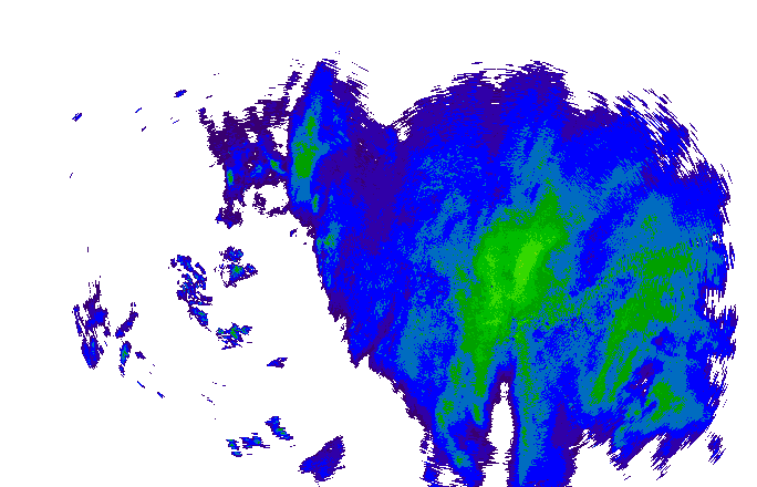 Meteoradar - aktuální srážky 2025-11-25 21:15:00