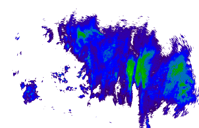 Meteoradar - aktuální srážky 2025-11-25 22:45:00