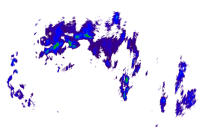 Meteoradar - aktuální srážky 2025-11-26 01:45:00