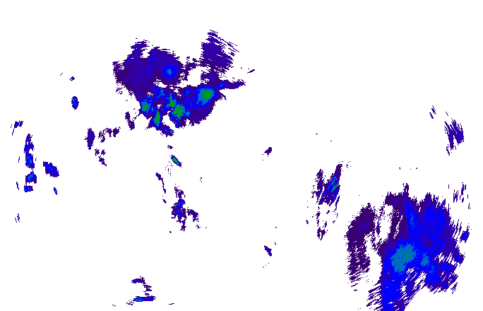 Meteoradar - aktuální srážky 2025-11-26 03:45:00