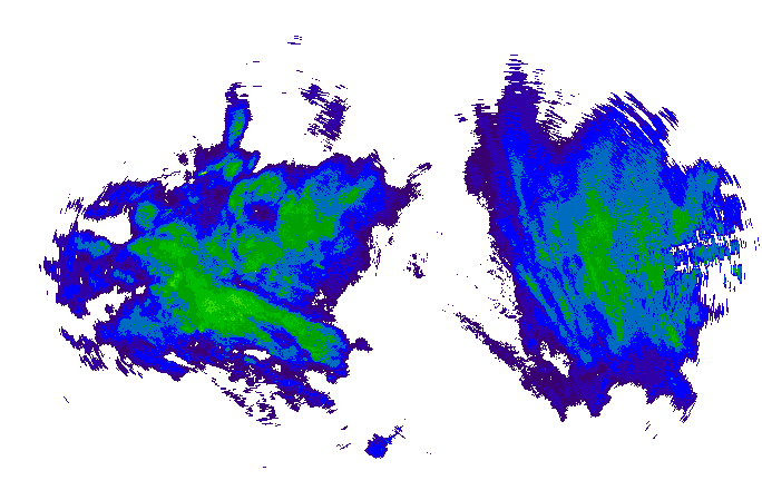Meteoradar - aktuální srážky 2025-11-26 12:00:00