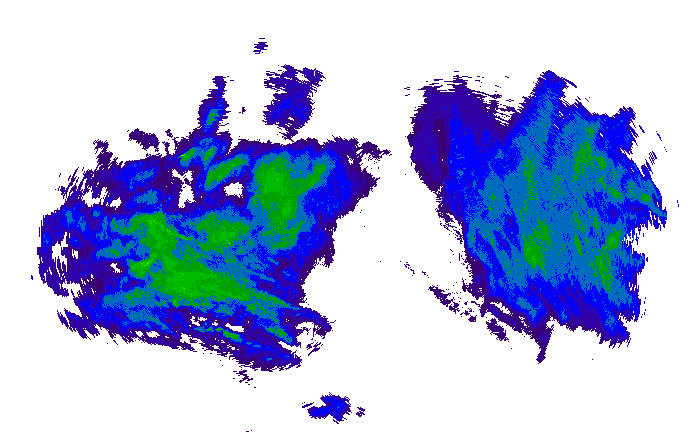 Meteoradar - aktuální srážky 2025-11-26 12:30:00