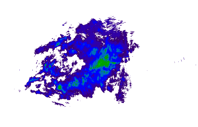 Meteoradar - aktuální srážky 2025-11-26 18:45:00