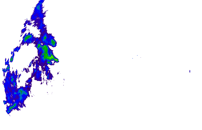 Meteoradar - aktuální srážky 2025-11-30 16:45:00