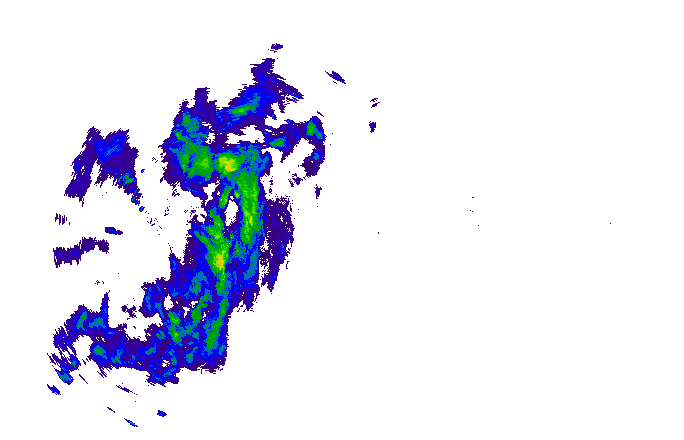 Meteoradar - aktuální srážky 2025-11-30 22:00:00