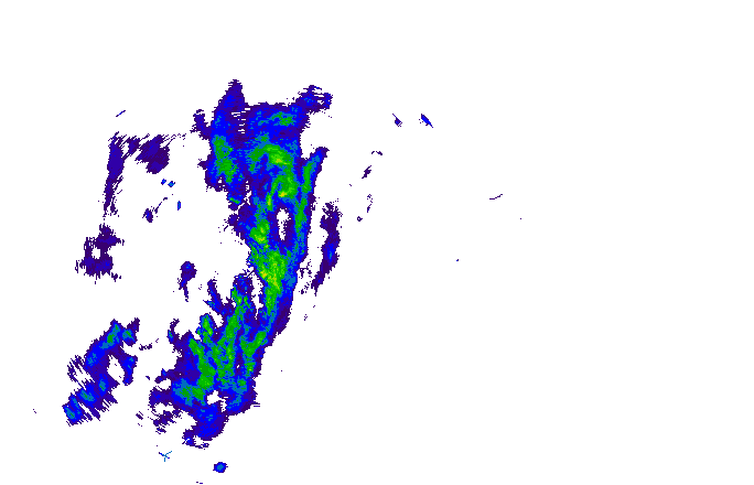 Meteoradar - aktuální srážky 2025-11-30 22:45:00