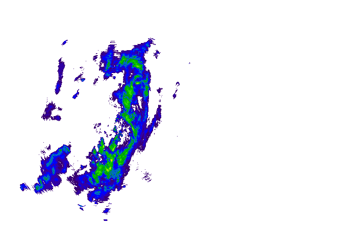 Meteoradar - aktuální srážky 2025-11-30 23:15:00