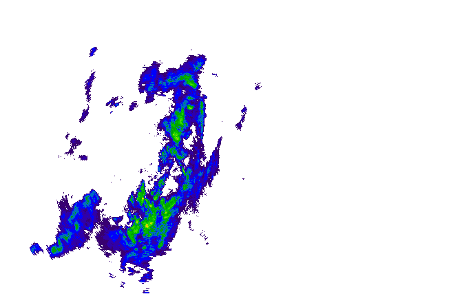 Meteoradar - aktuální srážky 2025-11-30 23:30:00