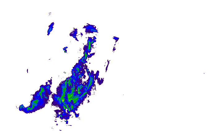 Meteoradar - aktuální srážky 2025-12-01 00:15:00