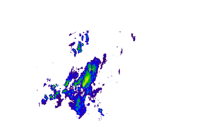 Meteoradar - aktuální srážky 2025-12-01 04:00:00