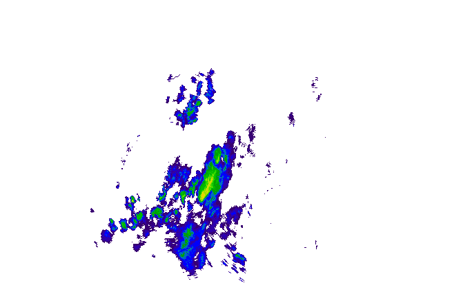 Meteoradar - aktuální srážky 2025-12-01 04:15:00