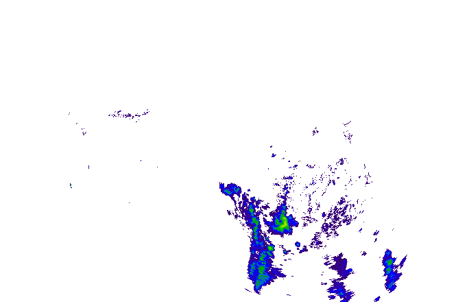 Meteoradar - aktuální srážky 2025-12-03 08:00:00