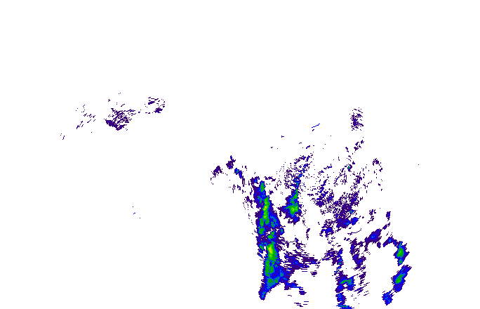 Meteoradar - aktuální srážky 2025-12-03 09:00:00