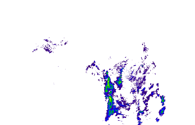 Meteoradar - aktuální srážky 2025-12-03 09:15:00