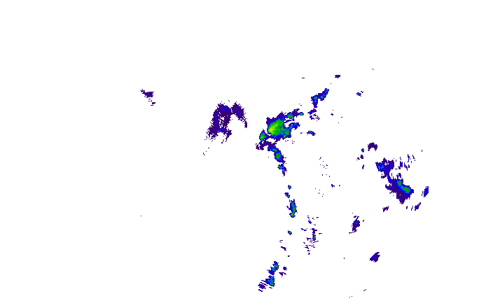 Meteoradar - aktuální srážky 2025-12-03 12:30:00